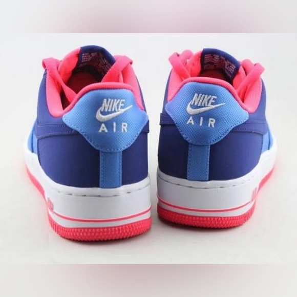 Nike Air Force 1 Low Distance Blue Atomic Red US12 - Picture 5 of 10